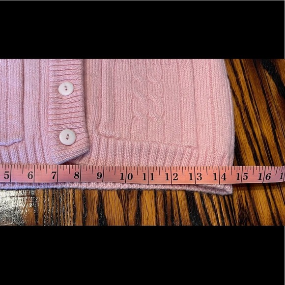 Nordstrom, Point of View, 100% Wool, Girls, Cardigan, Size Medium - Picture 7 of 8